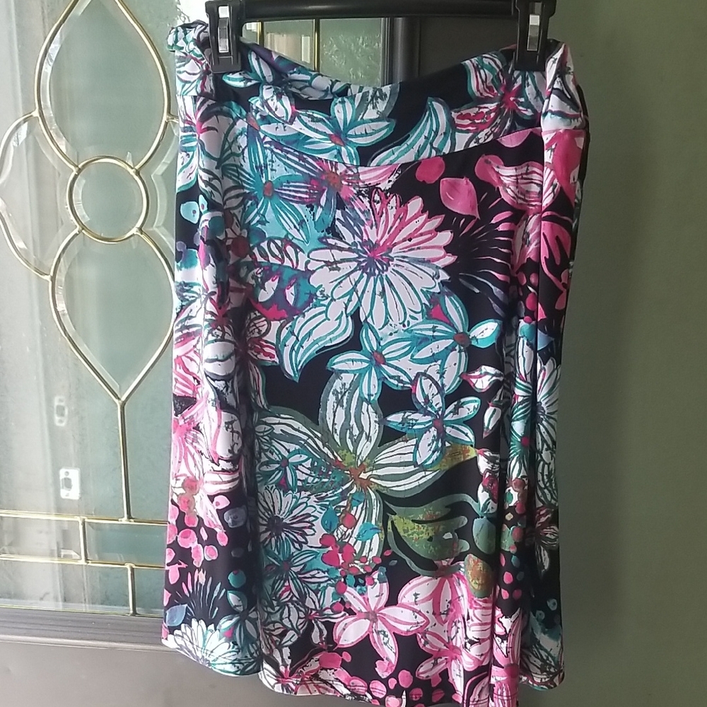 Floral Women's Skirt - Multicolor